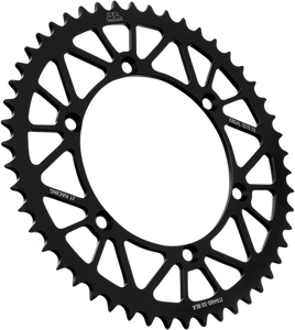 Jt Sprockets - Rear Sprocket - Kawasaki - Black - 50 Tooth - Rear Sprocket - JTA460.50BLK Jt Sprockets - Rear Sprocket - Kawasaki - Black - 50 Tooth - Rear Sprocket - JTA460.50BLK