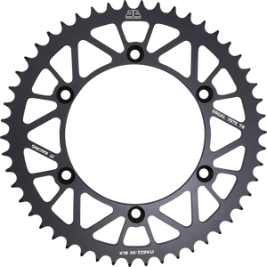 Jt Sprockets - Rear Sprocket - 520 - Black - 50 Tooth - Rear Sprocket - JTA822.50BLK Jt Sprockets - Rear Sprocket - 520 - Black - 50 Tooth - Rear Sprocket - JTA822.50BLK