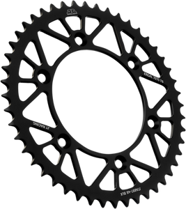 Jt Sprockets - Rear Sprocket - Black - 48-Tooth - RaceLite Aluminum Rear Sprocket - JTA897.48BLK Jt Sprockets - Rear Sprocket - Black - 48-Tooth - RaceLite Aluminum Rear Sprocket - JTA897.48BLK