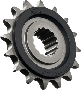 Jt Sprockets - Countershaft Sprocket - 16 Tooth - Aprilia - Countershaft Front Sprocket - JTF709.16RB Jt Sprockets - Countershaft Sprocket - 16 Tooth - Aprilia - Countershaft Front Sprocket - JTF709.16RB