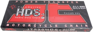 Jt Chains - 520 HDS - Ultimate Competition Chain - Nickel - 120 Links - 520 HDS Ultimate Competition Chain - JTC520HDSNN120S Jt Chains - 520 HDS - Ultimate Competition Chain - Nickel - 120 Links - 520 HDS Ultimate Competition Chain - JTC520HDSNN120S