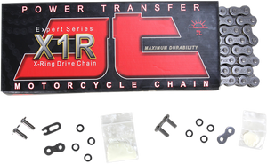 Jt Chains - 520 X1R - Heavy Duty X-Ring Sealed Drive Chain - Steel - 114 Links - 520 X1R Heavy Duty X-Ring Sealed Drive Chain - JTC520X1R114DL