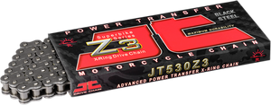 Jt Chains - 530 Z3 - Heavy Duty - X-Ring Sealed Drive Chain - 114 Links - 530 Z3 Heavy Duty X-Ring Sealed Drive Chain - JTC530Z3114RL Jt Chains - 530 Z3 - Heavy Duty - X-Ring Sealed Drive Chain - 114 Links - 530 Z3 Heavy Duty X-Ring Sealed Drive Chain - JTC530Z3114RL