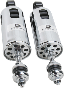Progressive Suspension - 422 Series Adjustable Shocks - Chrome - Heavy-Duty - 422 Series Shocks - 422-4002C