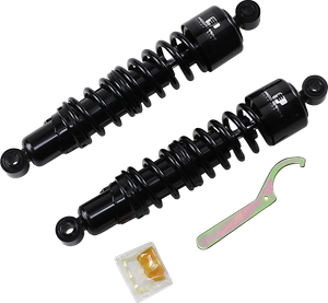 Progressive Suspension - 412 Series Shock - 13" - Standard - Black - FXD - 412 Series Shocks  Black - 412-4083B