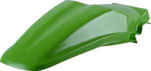 Polisport - Fender - Rear - Green - KX 85/100 - Rear Fender For Kawasaki - 8560400009
