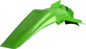 Polisport - Fender - Rear - Green - KX 125/250 - Rear Fender For Kawasaki - 8595100001