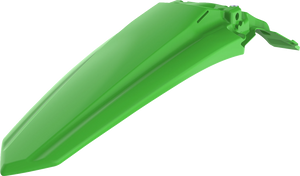 Polisport - Fender - Rear - Green - KX 450F - Rear Fender For Kawasaki - 8596100001