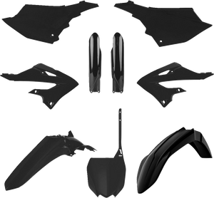 Polisport - Complete Body Kit - Black - YZ 125/250 - Body Kit For Yamaha - 91129