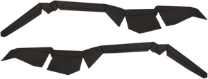 Powermadd - Fender Flare Extension Kit  - Rear - Fender Flare Extension Kit - 62002 Powermadd - Fender Flare Extension Kit  - Rear - Fender Flare Extension Kit - 62002