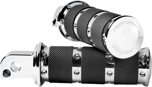 Performance Machine - Footpegs - Chrome - XLS - M8 - Passenger - XLS Foot Pegs - 0035-1249M-CH