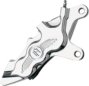 Performance Machine - 6 Piston Caliper - 11.5" - Right - Chrome - Six-Piston Differential-Bore Front Caliper - 0051-2910-CH