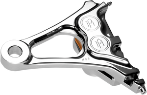 Performance Machine - Caliper - Rear - 06-07 FXST - Chrome - Four-Piston Differential-Bore Caliper - 1294-0077-CH