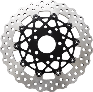 Performance Machine - Rear Speedstar Rotor - 11.5" - Black - Two-Piece Brake Rotor - 0133-1539S-B