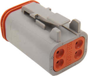 Namz - Deutsch Plug - 4 Pin - Gray - Deutsch DT Sealed Connector Component  Wiring Connector - DP-4G