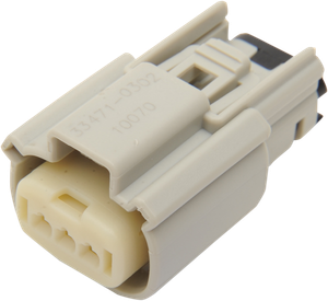 Namz - Molex MX 150 Connector - 3 Pin Female - Gray - Molex MX 150 Connector Component  Wiring Connector - NM-33471-0302