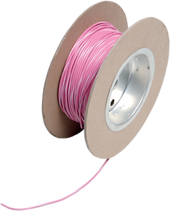 Namz - 100' Wire Spool - 18 Gauge - Pink/White - OEM Color Wire Spool - NWR-109-100 Namz - 100' Wire Spool - 18 Gauge - Pink/White - OEM Color Wire Spool - NWR-109-100