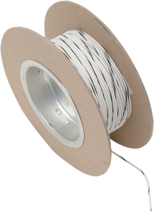 Namz - 100' Wire Spool - 18 Gauge - White/Black - OEM Color Wire Spool - NWR-90-100 Namz - 100' Wire Spool - 18 Gauge - White/Black - OEM Color Wire Spool - NWR-90-100