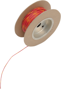 Namz - 100' Wire Spool - 18 Gauge - Red/Yellow - OEM Color Wire Spool - NWR-24-100