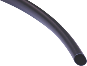 Namz - Extruded Tubing - 1/2" X8' - Black - Extruded Tubing for Wire Looms - NETR-012