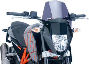Puig - New Generation Windscreen - Dark Smoke - KTM 690 - New Generation Windscreen - 6009F