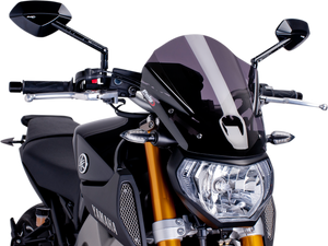Puig - New Generation Windscreen - Dark Smoke - MT09 - New Generation Windscreen - 6861F