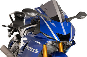 Puig - Race Windscreen - Dark Smoke - Yamaha - Z-Racing Windscreen - 9723F