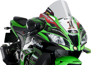 Puig - Race Windscreen - Clear - Kawasaki - Z-Racing Windscreen - 9849W