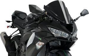 Puig - Race Windscreen - Black - ZX-6R - Z-Racing Windscreen - 3177N