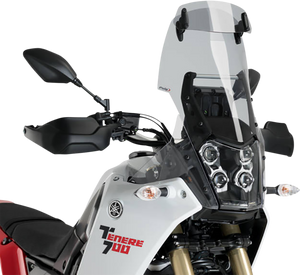 Puig - Touring Windscreen - Smoke - Touring Windshield with Visor - 3728H
