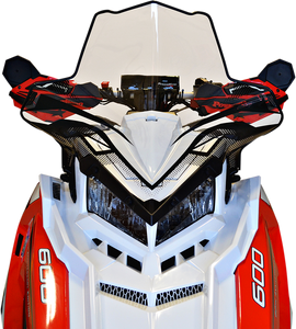 Powermadd - Windshield - Mid - 18.5" - Polaris - Windshield  Mid - 11630 Powermadd - Windshield - Mid - 18.5" - Polaris - Windshield  Mid - 11630