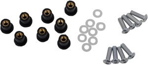 Puig - Windscreen Screw Kit - Silver - Windscreen Screw Kit - 0957P Puig - Windscreen Screw Kit - Silver - Windscreen Screw Kit - 0957P