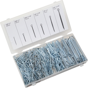 Performance Tool - Cotter Pin Assortment - 1000-Piece - 1,000-Piece Cotter Pin Assortment - W5204 Performance Tool - Cotter Pin Assortment - 1000-Piece - 1,000-Piece Cotter Pin Assortment - W5204
