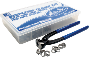 Motion Pro - Clamp Kit - Fuel Line - Stepless Ear Clamp Kit for Fuel System - 12-0083 Motion Pro - Clamp Kit - Fuel Line - Stepless Ear Clamp Kit for Fuel System - 12-0083