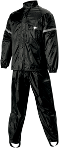 Nelson Rigg - WP-8000 Weather Pro Rainsuit - Black - Medium - WP-8000 Weather Pro Rainsuit - WP8000BLK02-MD Nelson Rigg - WP-8000 Weather Pro Rainsuit - Black - Medium - WP-8000 Weather Pro Rainsuit - WP8000BLK02-MD