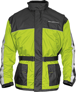 Nelson Rigg - Solo Storm Jacket - Hi-Vis/Black - L - Solo Storm Jacket - SSJ-HVY-03-LG Nelson Rigg - Solo Storm Jacket - Hi-Vis/Black - L - Solo Storm Jacket - SSJ-HVY-03-LG