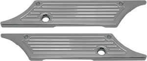Pro-One Performance - Saddlebag Latch - Billet Aluminum - Chrome - Saddlebag Latch Covers - PO104720