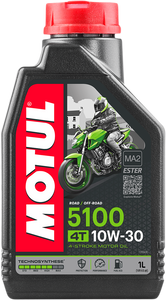 Motul - 5100 4T Synthetic Blend Oil - 10W-30 - 1L - 5100 Synthetic Blend 4T Engine Oil - 104062 Motul - 5100 4T Synthetic Blend Oil - 10W-30 - 1L - 5100 Synthetic Blend 4T Engine Oil - 104062
