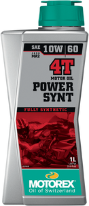 Motorex - Power Synt 4T Engine Oil - 10W-60 - 1L - Power Synt Synthetic 4T Engine Oil - 198473 Motorex - Power Synt 4T Engine Oil - 10W-60 - 1L - Power Synt Synthetic 4T Engine Oil - 198473