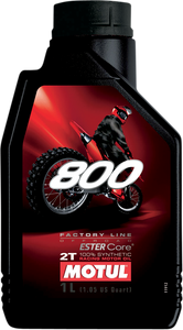 Motul - 800 2T Off-Road Synthetic Oil - 1L - 800 Factory Line Synthetic 2T Engine Oil - 104038 Motul - 800 2T Off-Road Synthetic Oil - 1L - 800 Factory Line Synthetic 2T Engine Oil - 104038