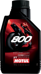 Motul - 800 2T Road Synthetic Oil - 1L - 800 Factory Line Synthetic 2T Engine Oil - 104041 Motul - 800 2T Road Synthetic Oil - 1L - 800 Factory Line Synthetic 2T Engine Oil - 104041
