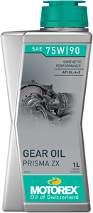 Motorex - Synthetic-Blend Gear Oil - 75W-90 - 1L - Prisma ZX Gear Oil - 198835 Motorex - Synthetic-Blend Gear Oil - 75W-90 - 1L - Prisma ZX Gear Oil - 198835