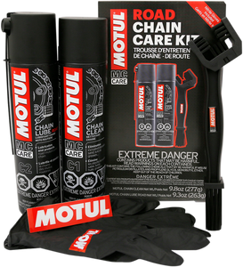 Motul - Chain Care Kit - Road - Aerosol - Chain Care Kit - 109767