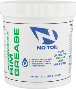 No Toil - Filter Rim Grease - 16 oz. net wt. - Filter Rim Grease - NT06 No Toil - Filter Rim Grease - 16 oz. net wt. - Filter Rim Grease - NT06