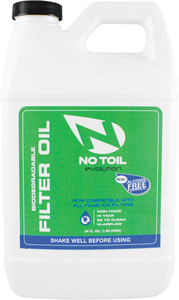 No Toil - Air Filter Oil - 64 U.S. fl oz. - Evolution Air Filter Oil - EV118 No Toil - Air Filter Oil - 64 U.S. fl oz. - Evolution Air Filter Oil - EV118
