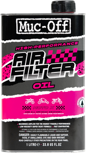 Muc-off Usa - Foam Air Filter Oil - 1L - Foam Air Filter Oil - 20156US Muc-off Usa - Foam Air Filter Oil - 1L - Foam Air Filter Oil - 20156US