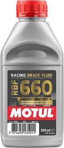 Motul - RBF Factory Brake Fluid - 500ml - RBF 660 Factory Line Brake Fluid - 101667 Motul - RBF Factory Brake Fluid - 500ml - RBF 660 Factory Line Brake Fluid - 101667