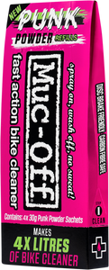 Muc-off Usa - Punk Powder Concentrated Cleaner Refill Pack - 4 Pack - Punk Powder Fast Action Bike Cleaner - 20561 Muc-off Usa - Punk Powder Concentrated Cleaner Refill Pack - 4 Pack - Punk Powder Fast Action Bike Cleaner - 20561