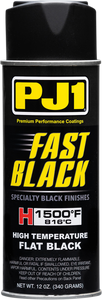 Pj1/vht - High-Temperature Exhaust Paint - Matte Black - 12 oz. net wt. - Aerosol - Fast Black Matte High-Temperature Paint - 16-HIT Pj1/vht - High-Temperature Exhaust Paint - Matte Black - 12 oz. net wt. - Aerosol - Fast Black Matte High-Temperature Paint - 16-HIT