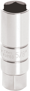 Performance Tool - Socket - Spark/Plug - 5/8" - Spark Plug Socket - W38160 Performance Tool - Socket - Spark/Plug - 5/8" - Spark Plug Socket - W38160